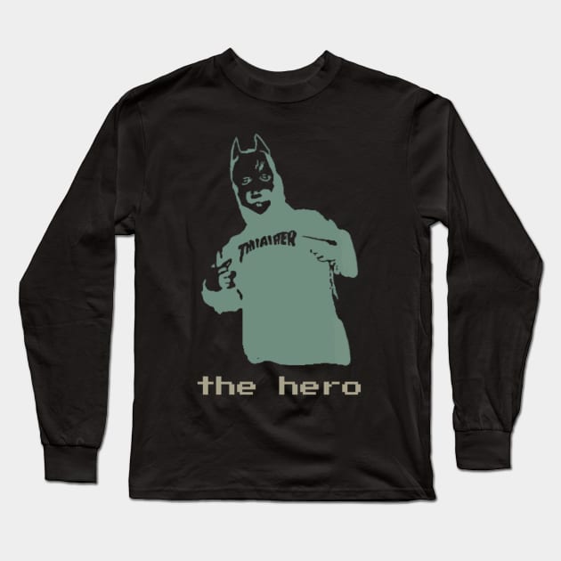 the hero Long Sleeve T-Shirt by SenecaReads